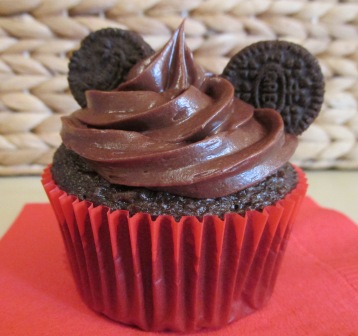 Mickey Mouse Cupcake