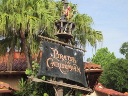 Disney World Magic Kingdom Pirates of the Caribbean