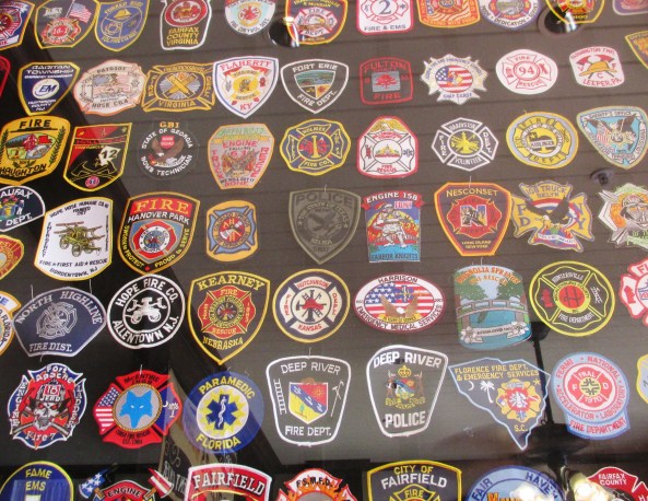 Main Street Fire Station Patches