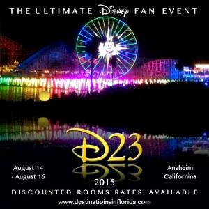 D23 Expo 2015 Discounted Rooms