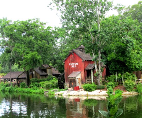 Harper's Mill on Tom Sawyer Island
