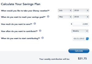 Disney Vacation Account